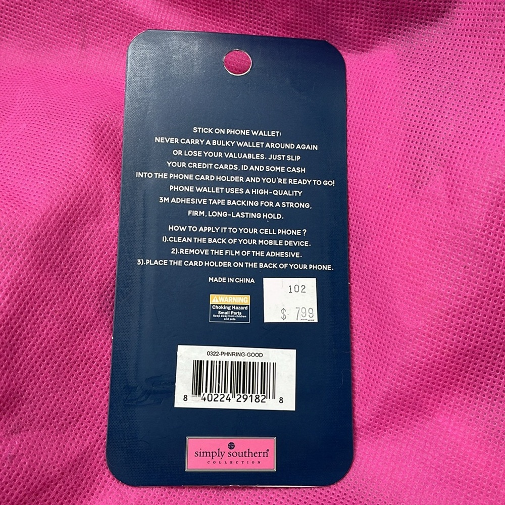 Simply Southern Phone Holder Kickstand – Daisy Smiley “Be the Good” Design - Picture 3 of 5